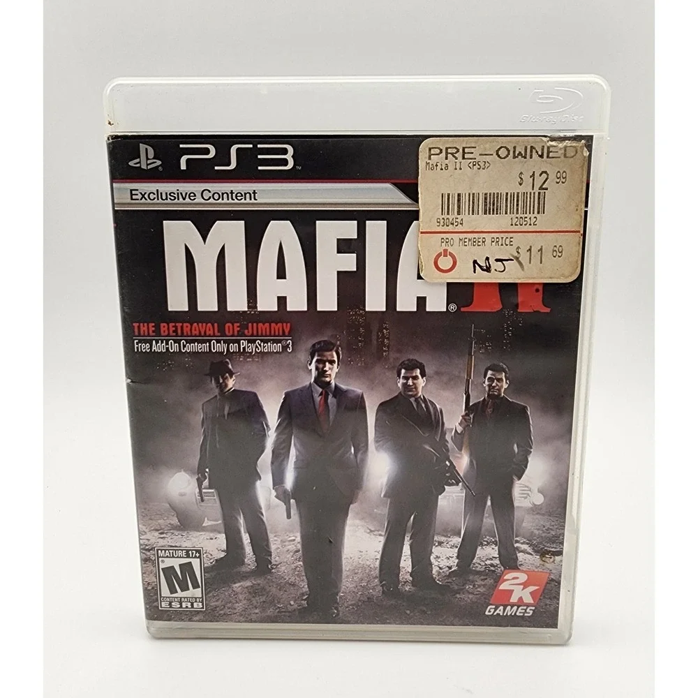 PS3 Mafia‎ II VG COND CIB